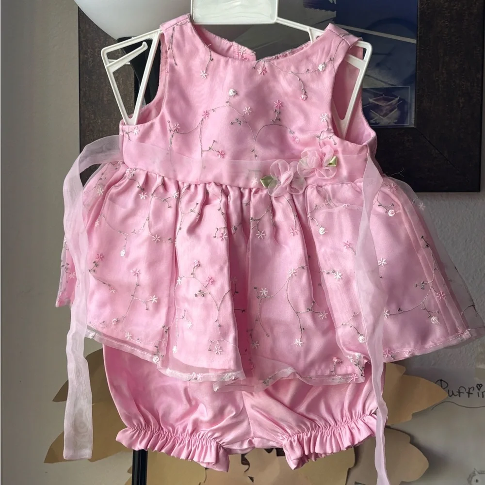 Baby Girl 0-3m vintage dress bundle BNWOT